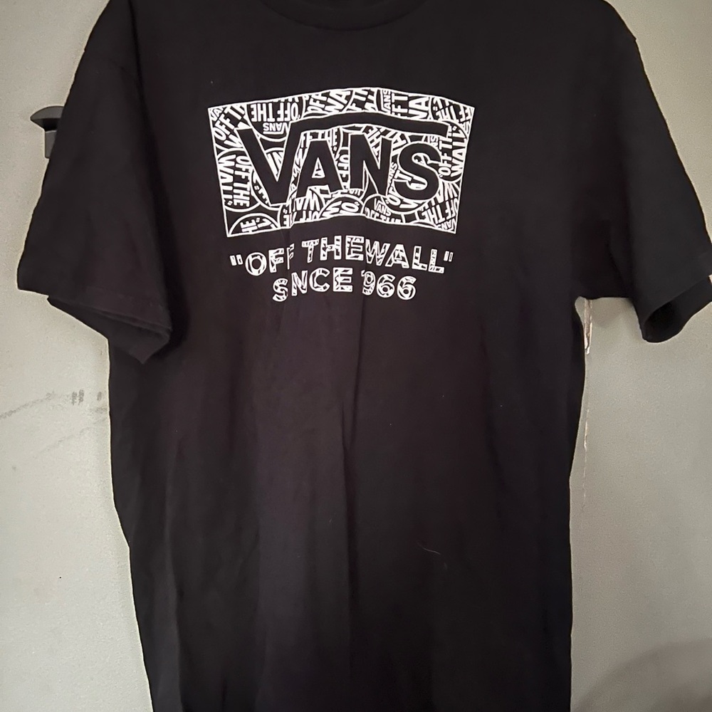 Vans Black Graphic T-Shirt for Men